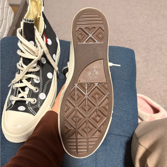 Comme Des Garcons Play X Converse Polka Dot - Picture 4 of 10